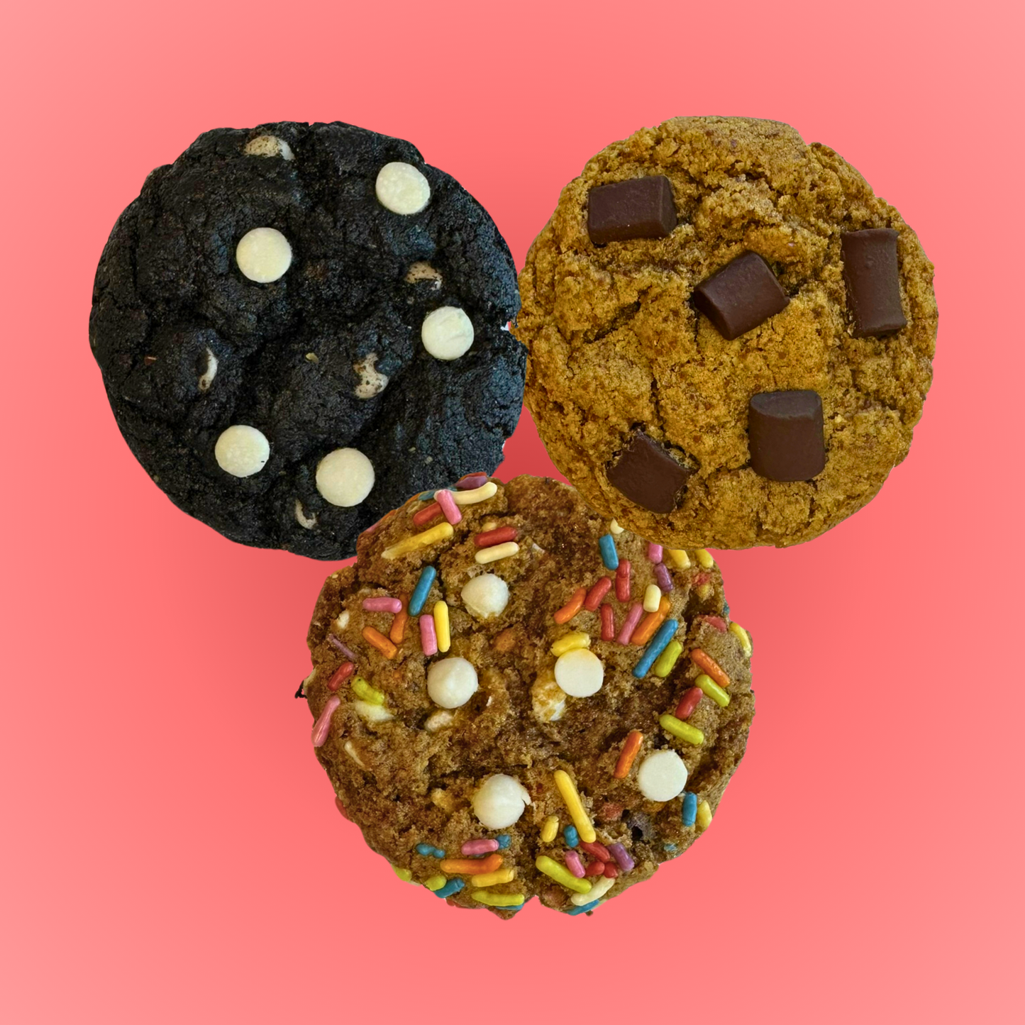 3 Pack Bundle Chickpea-Based Cookie Mix