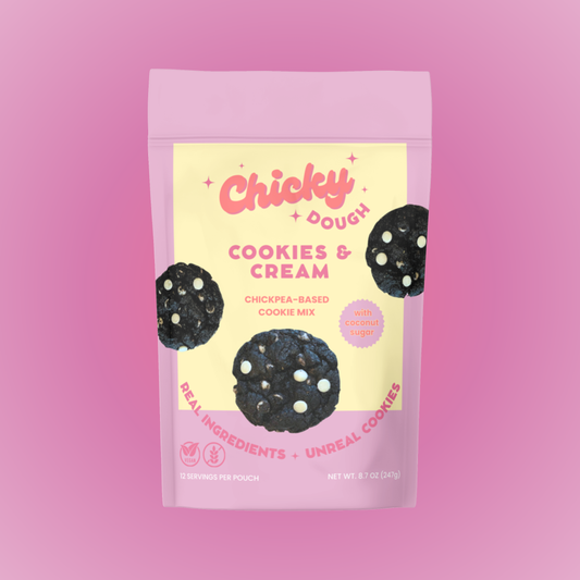 Cookies & Cream Chickpea-Based Cookie Mix